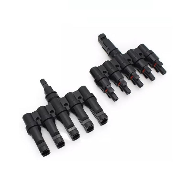 Conector en Y paralelo MC4 5 en 1, 1000 V, IP67