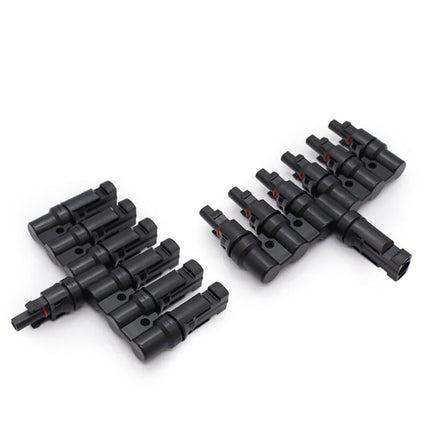 Conector MC4 Y Paralelo 6 em 1, 1000 V, IP67