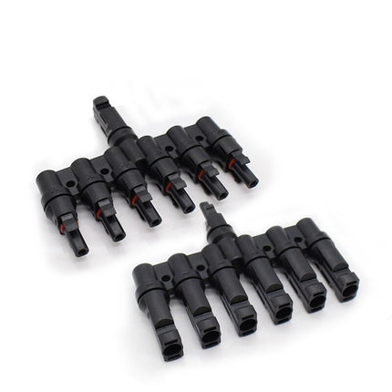 Conector MC4 Y Paralelo 6 em 1, 1000 V, IP67