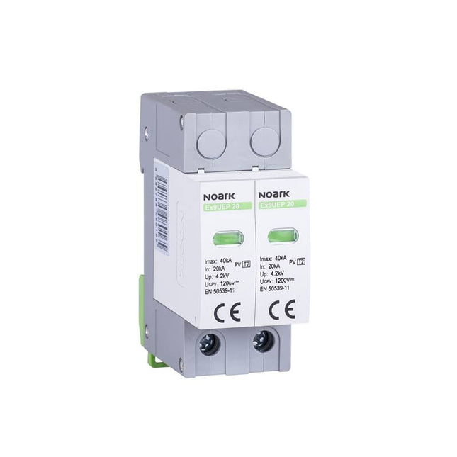 Ex9UEP 20 2P 1200V DC surge arrester, Noark