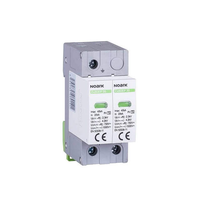 Photovoltaic array surge arrester, Class 2, Ex9UEP 2P 750V, Noark