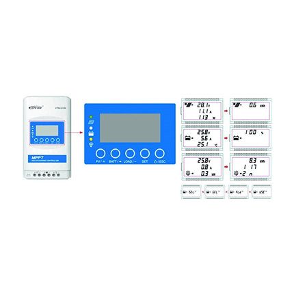 EPEVER XTRA2210N-XDS2 MPPT Solar Controller 12V/24V 20A