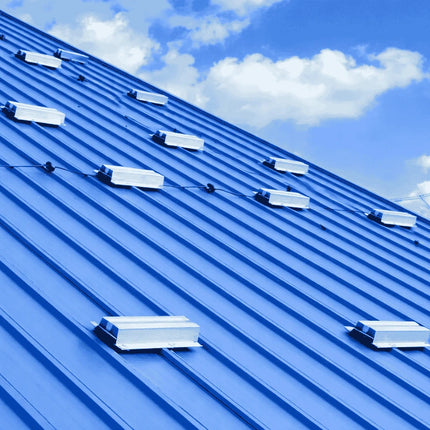 Mounting kit for 9 solar panels, single row, sandwich-type panels