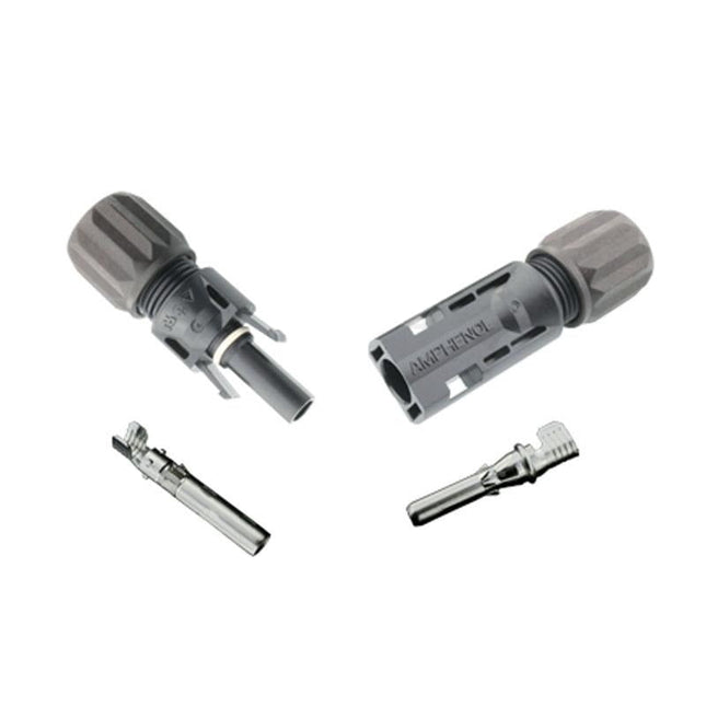 Par de conectores fotovoltaicos MC4, Amphenol H4 4–6 mm²