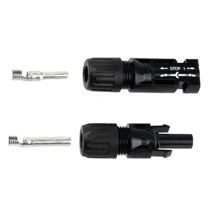 Par de conectores fotovoltaicos MC4 de 4–6 mm², 1500 V, Staubli