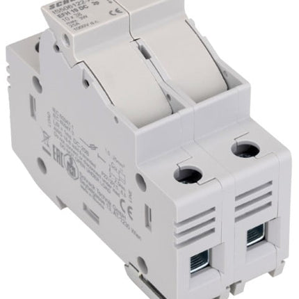 Bloco fusível fotovoltaico modular, 10x38, 2 polos, 20A, Schrack